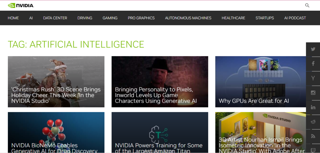 NVIDIA AI Blog: Best Blogs on Artificial Intelligence to learn About AI for Beginners 
